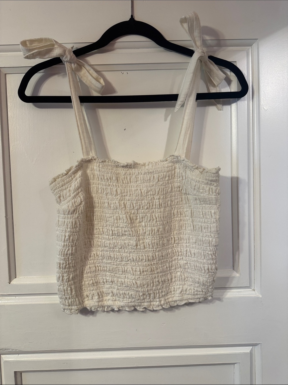 Abercrombie & Fitch Smocked Tank Top